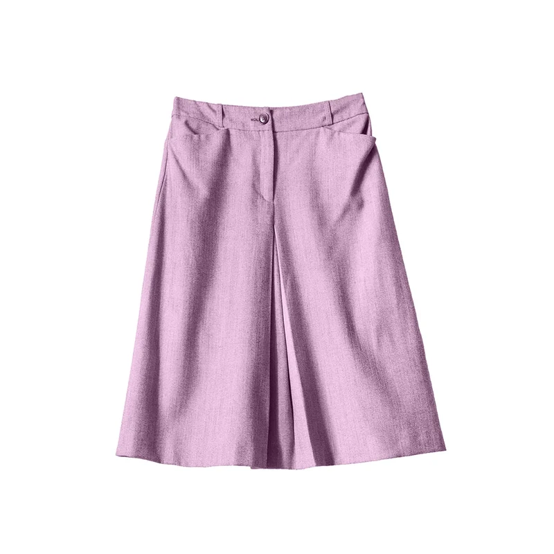 Plain Front Skirt