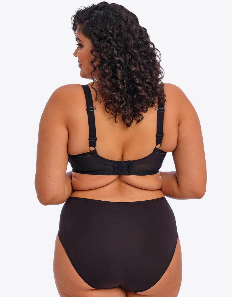 Elomi Bijou Moulded Plunge T-Shirt Bra Black