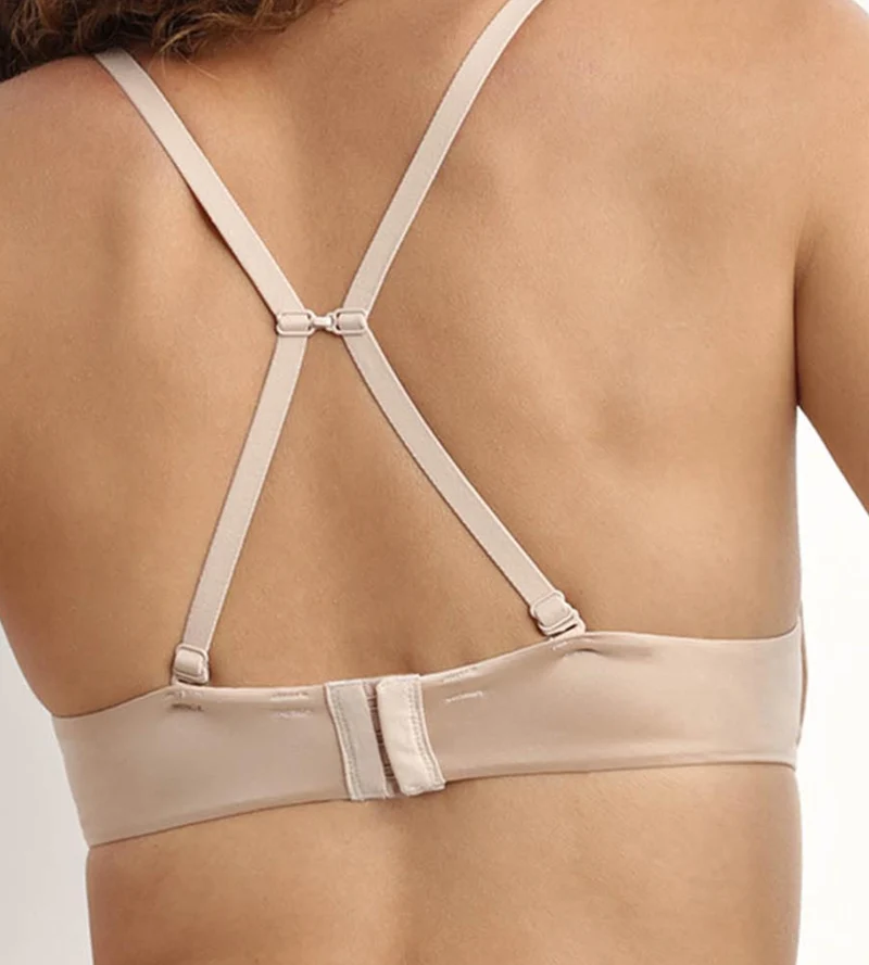 Soutien-gorge femme push-up microfibre Nude Dim Comfort Collection