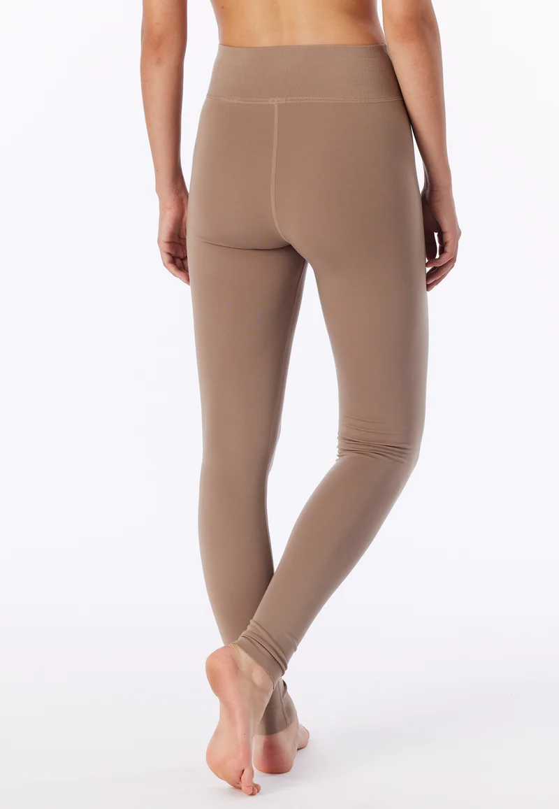 Leggings Seamless Braun - Invisible Soft Warming