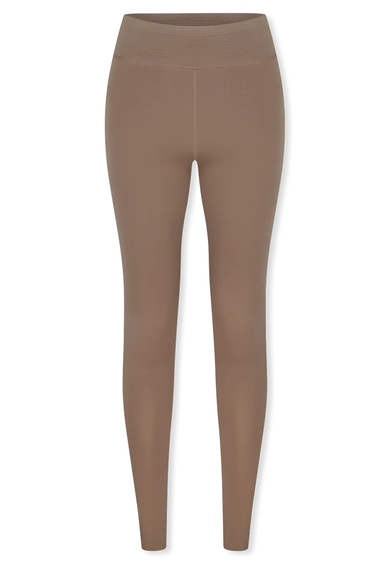 Leggings Seamless Braun - Invisible Soft Warming