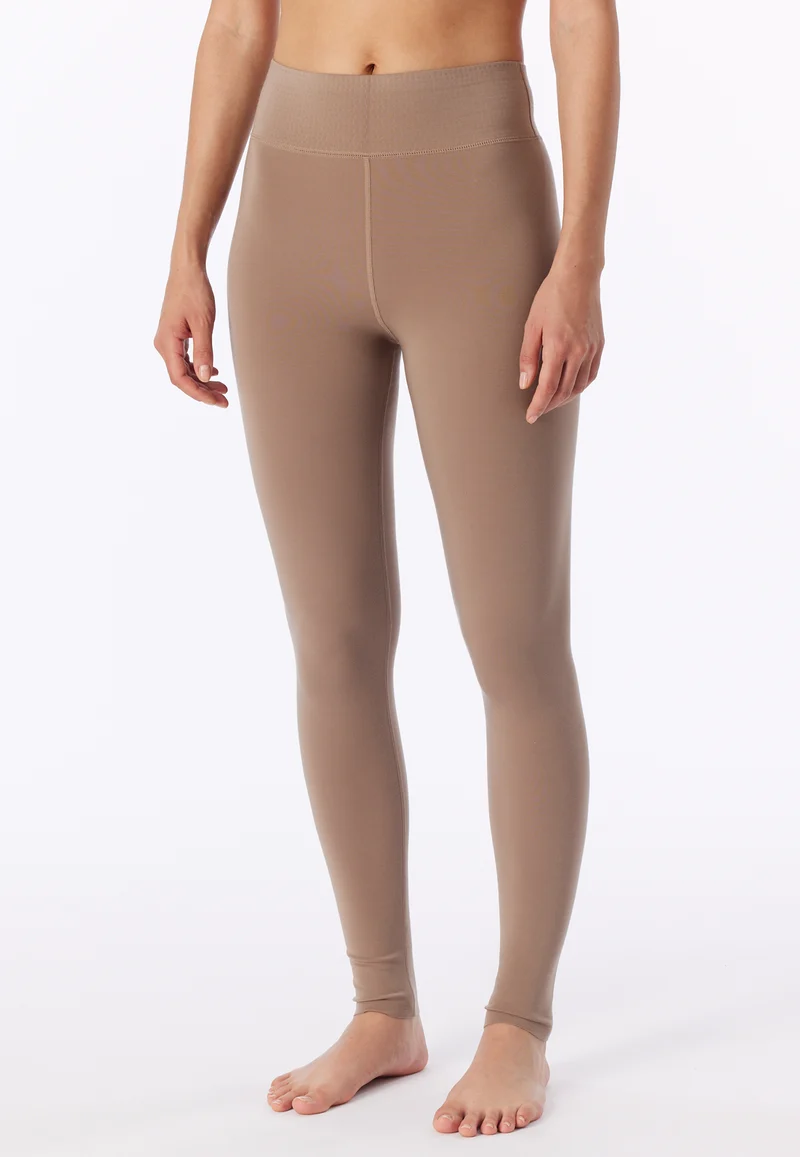 Leggings Seamless Braun - Invisible Soft Warming