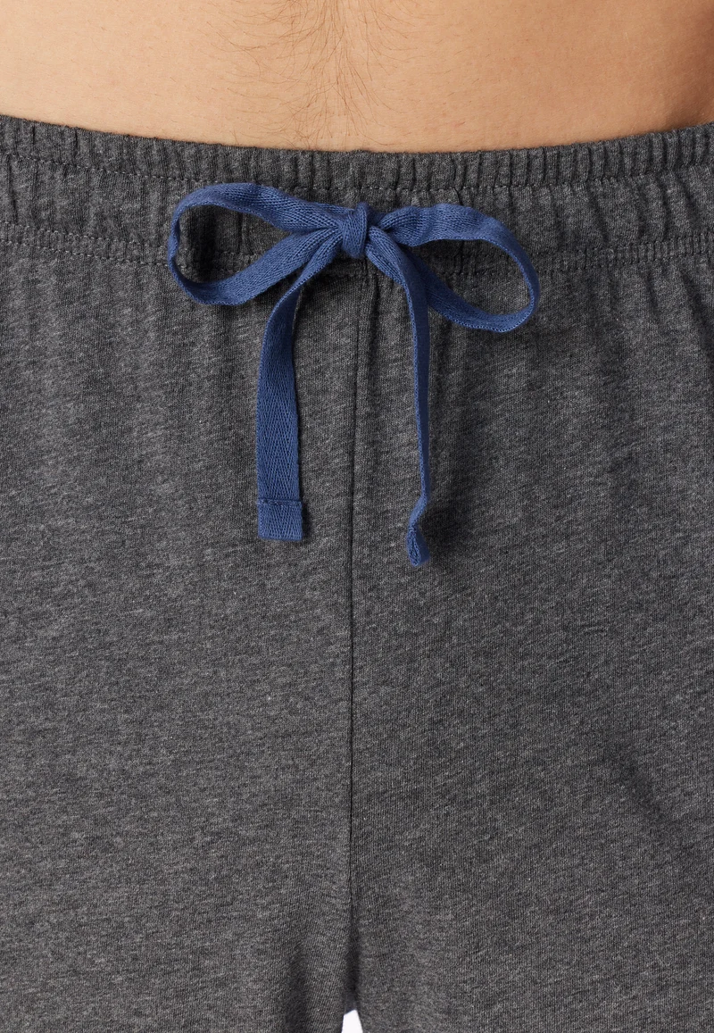 Schlafanzug Blau/Grau gestreift - Casual Nightwear