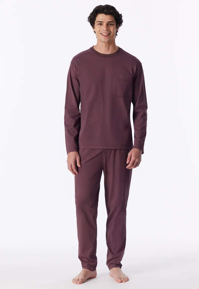Schlafanzug Bordeaux - Modern Nightwear