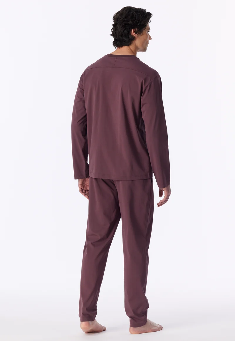 Schlafanzug Bordeaux - Modern Nightwear