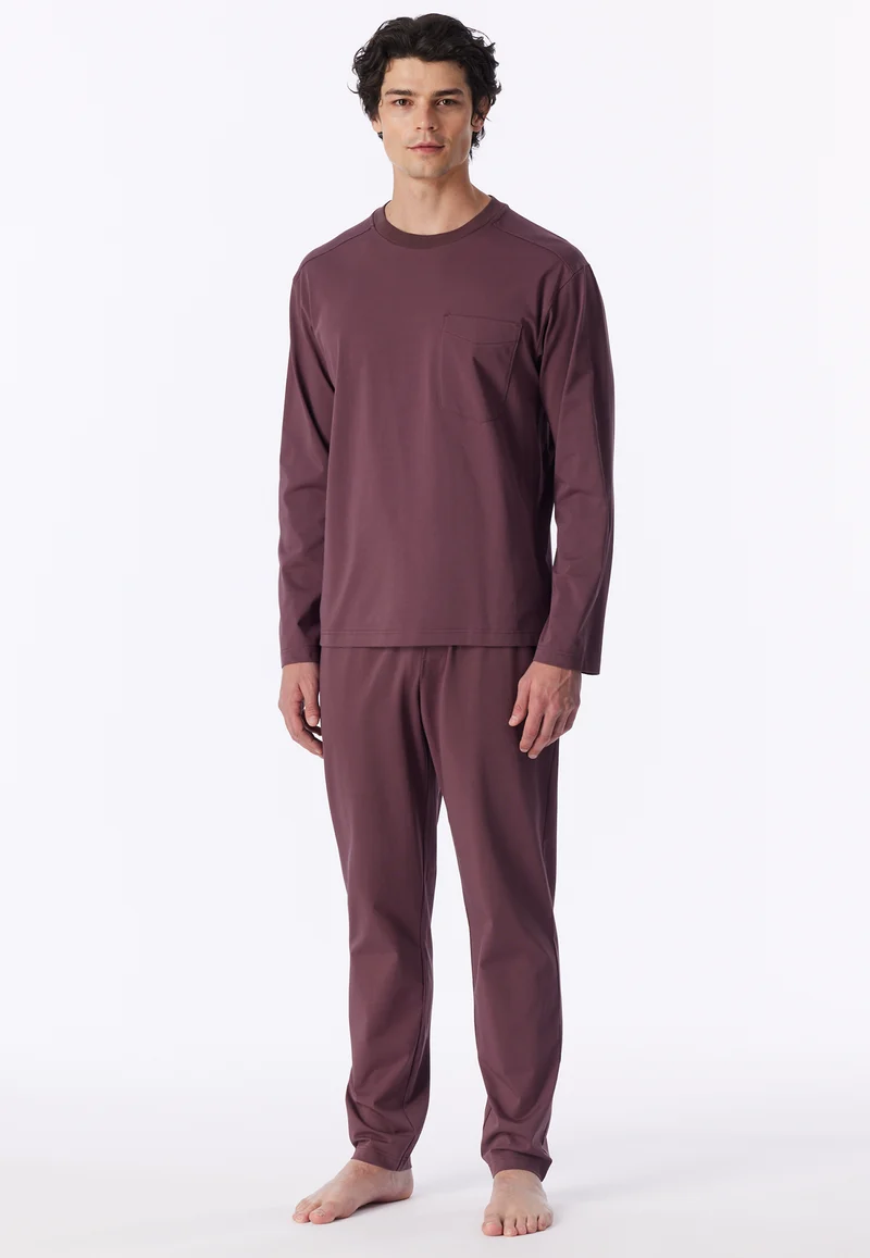 Schlafanzug Bordeaux - Modern Nightwear