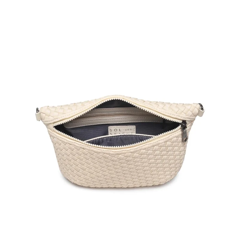 Sac banane et bandoulière en néoprène tressé Ethereal