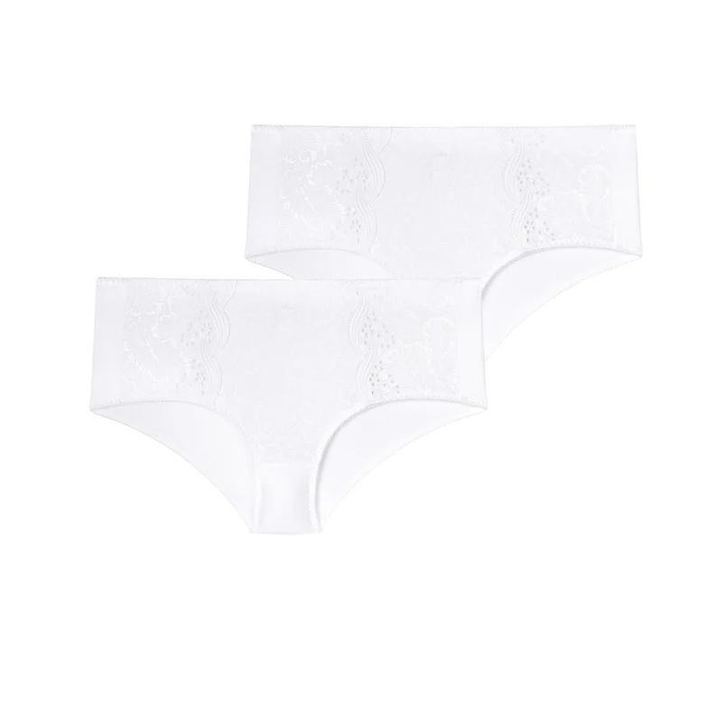 Lot de deux gaines blanc Emily