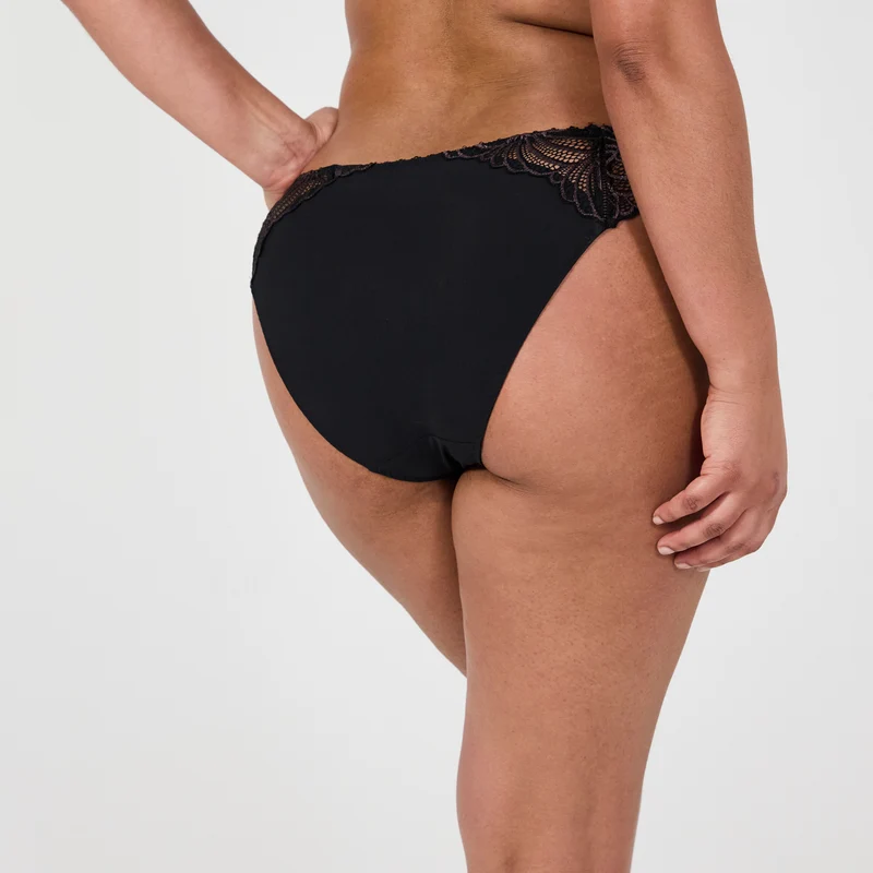Lot de deux slips noir Pampelune