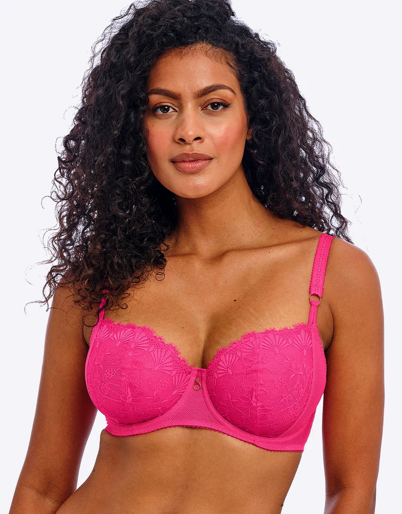 Freya Fascinate Balconette Bra Hot Pink
