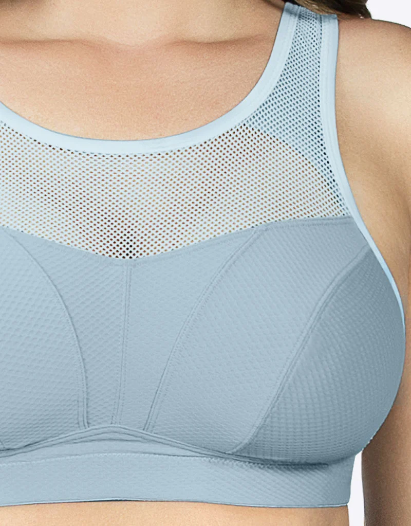 Parfait Active Wireless Sports Bra Granite Blue