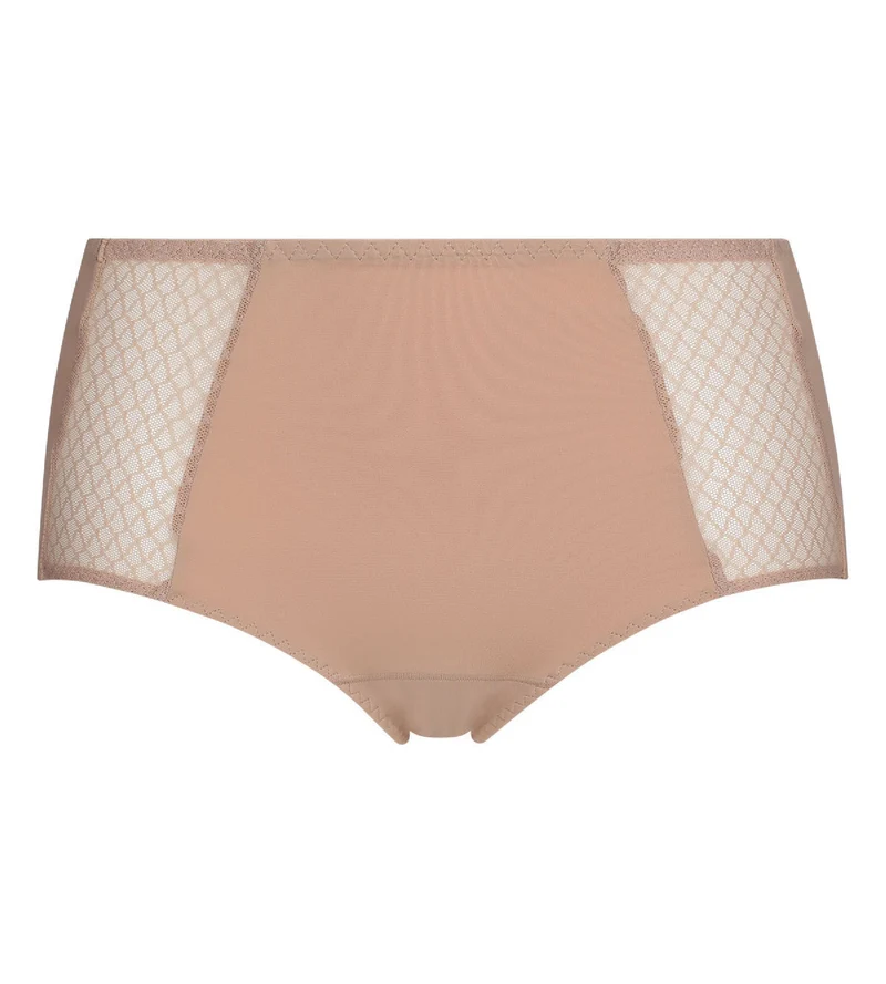 Culotte ventre plat taille haute couleur chair Dim Silhouette Essentiel