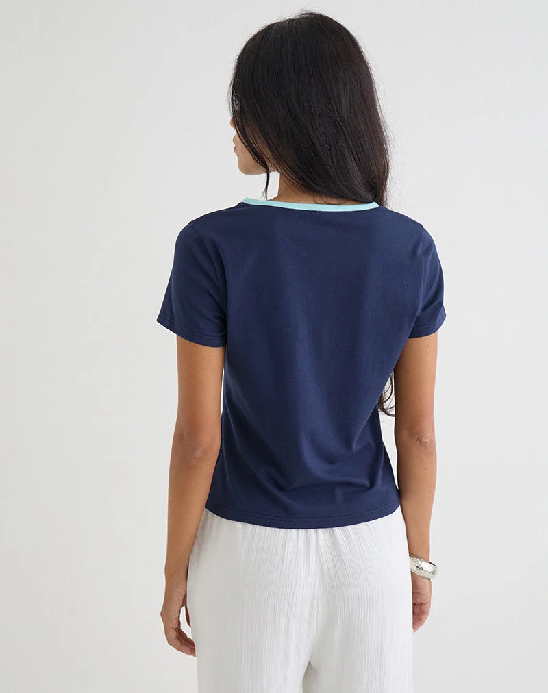 T-shirt Cima, couleur « Nine Stellar Navy »