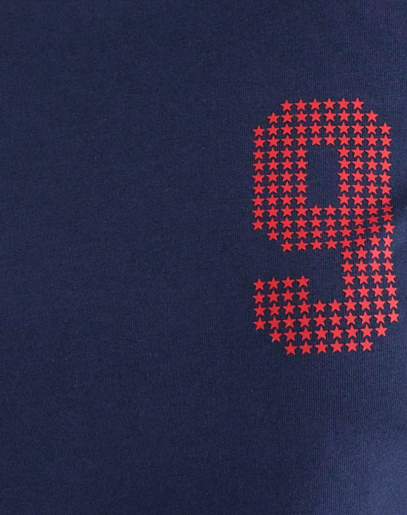 T-shirt Cima, couleur « Nine Stellar Navy »