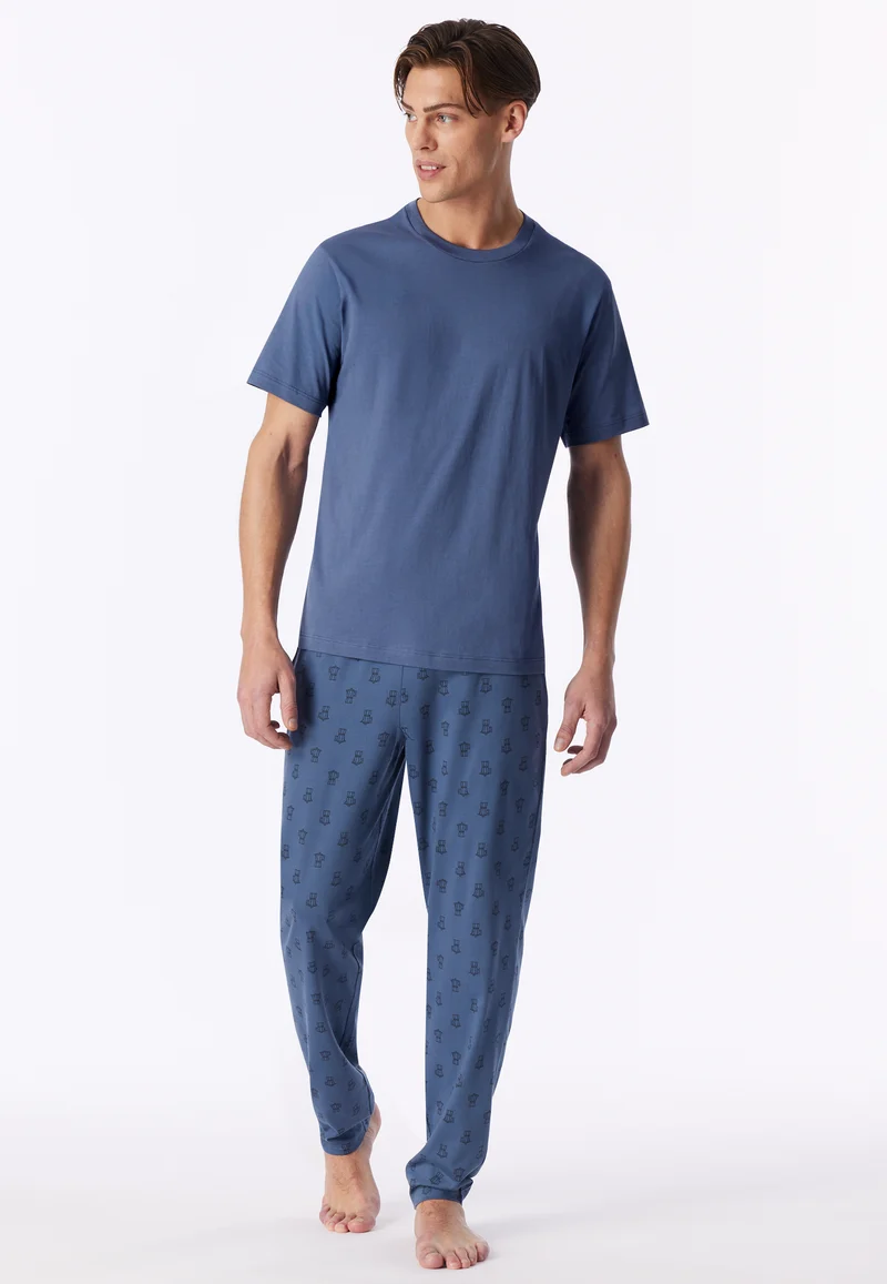 T-Shirt Blau - Mix+Relax