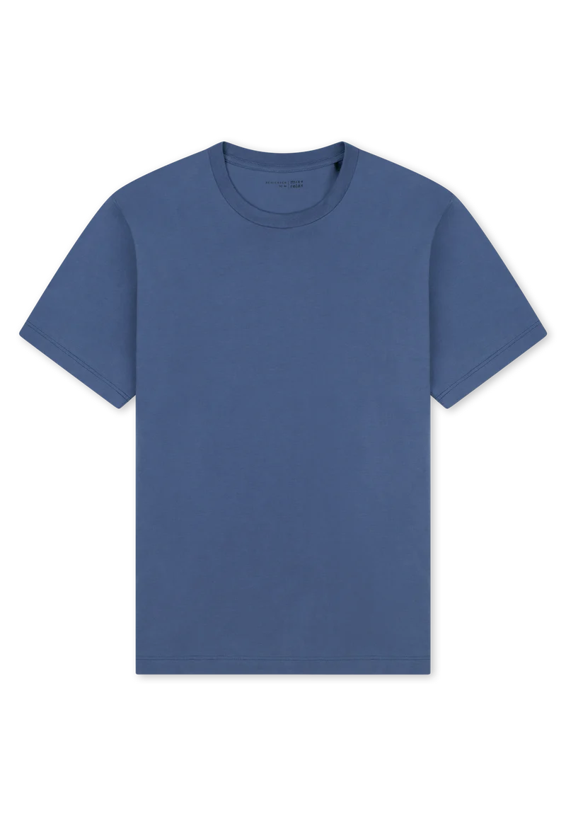 T-Shirt Blau - Mix+Relax