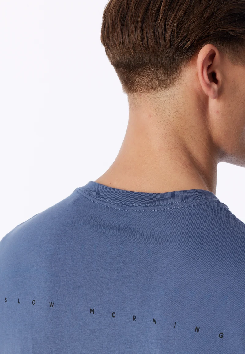 T-Shirt Blau - Mix+Relax