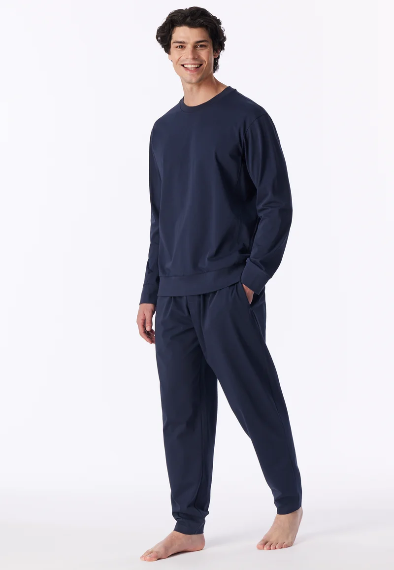 Schlafanzug Dunkelblau - Modern Nightwear
