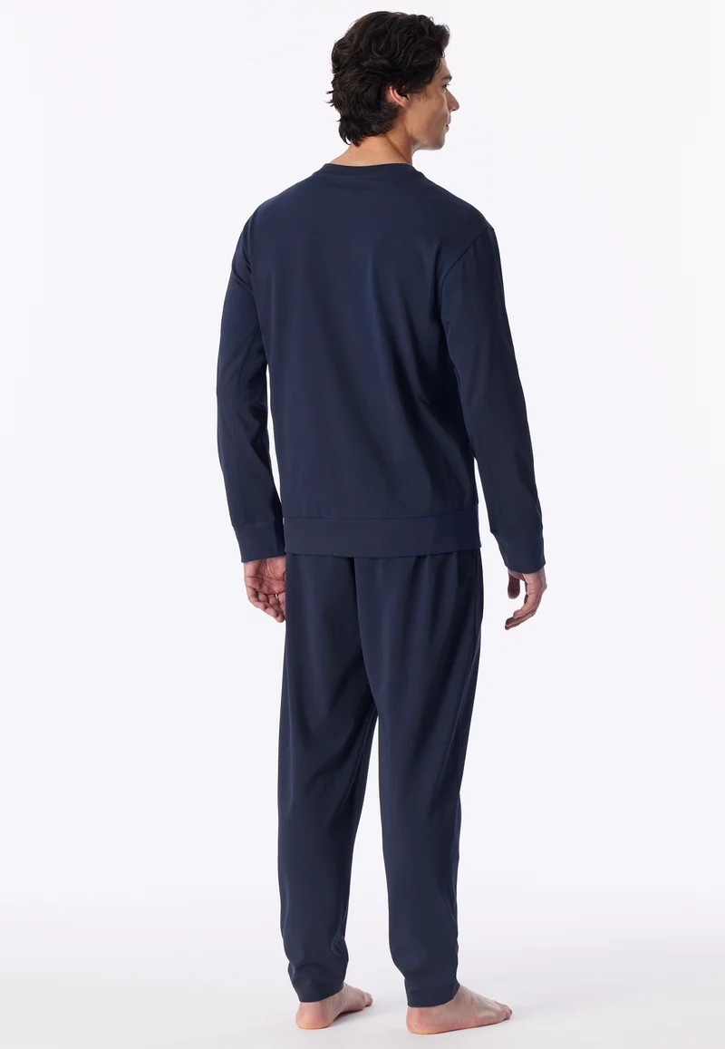Schlafanzug Dunkelblau - Modern Nightwear