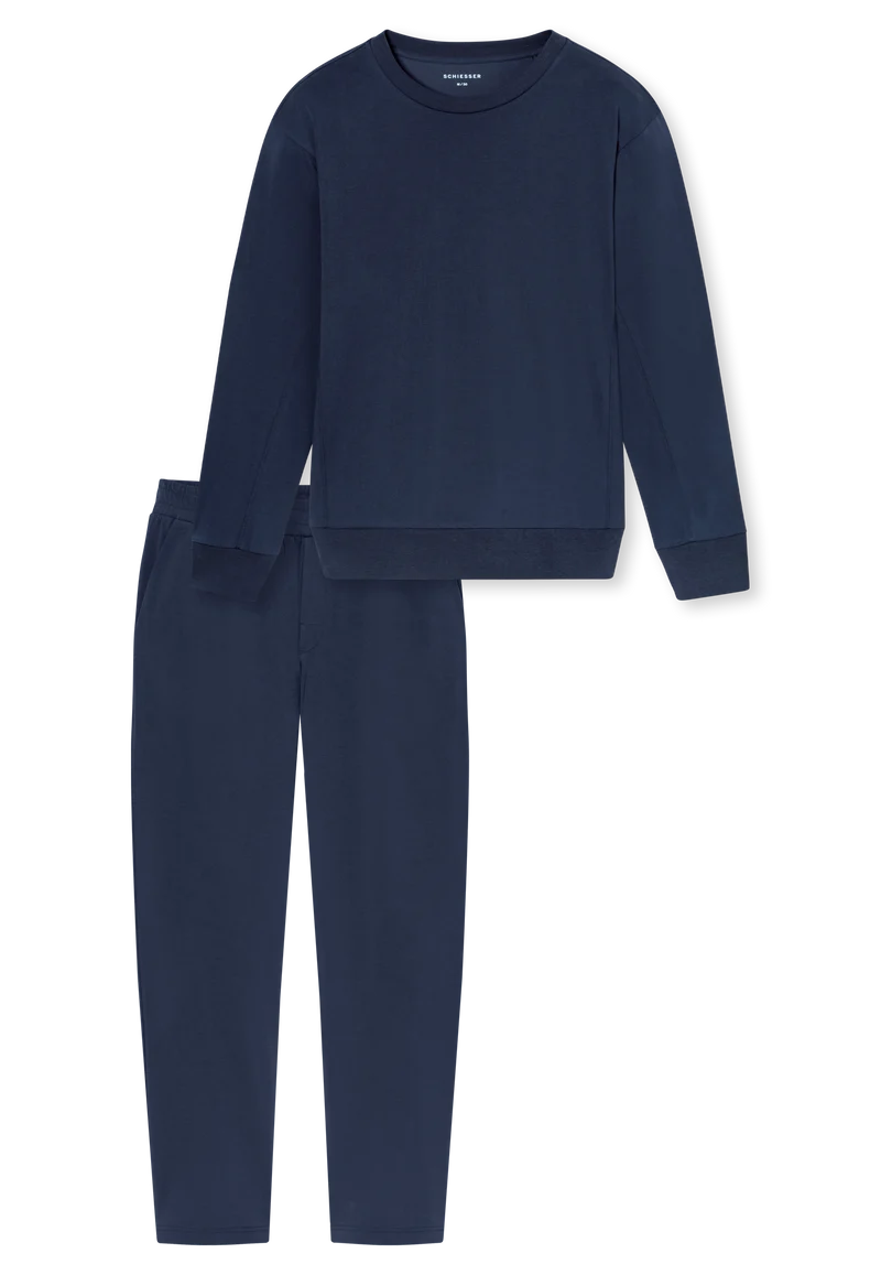 Schlafanzug Dunkelblau - Modern Nightwear