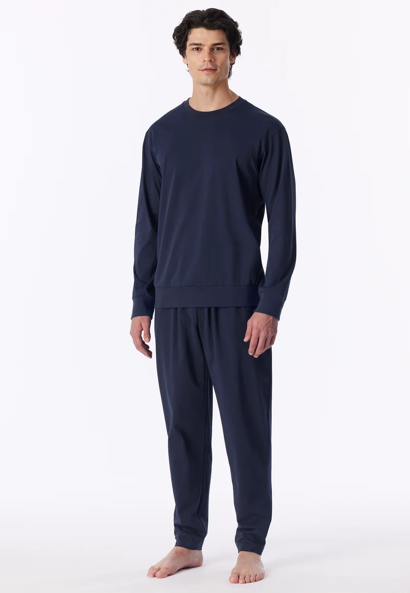 Schlafanzug Dunkelblau - Modern Nightwear