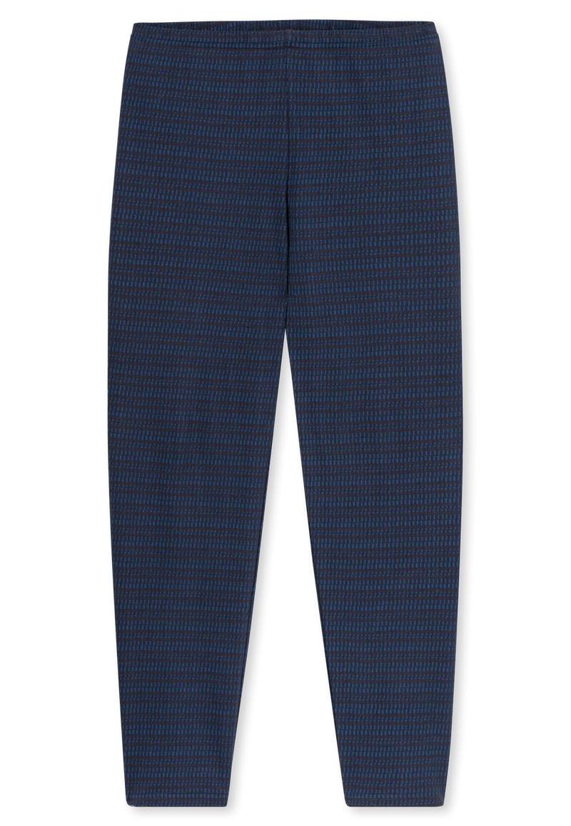 Schlafanzug Blau/Lila gemustert - Casual Essentials