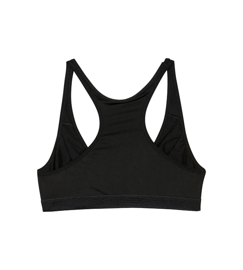 Brassière de sport noire DIM Pocket Micro Girl