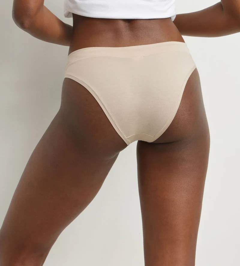 Culotte femme en coton modal Nude Dim Comfort Collection