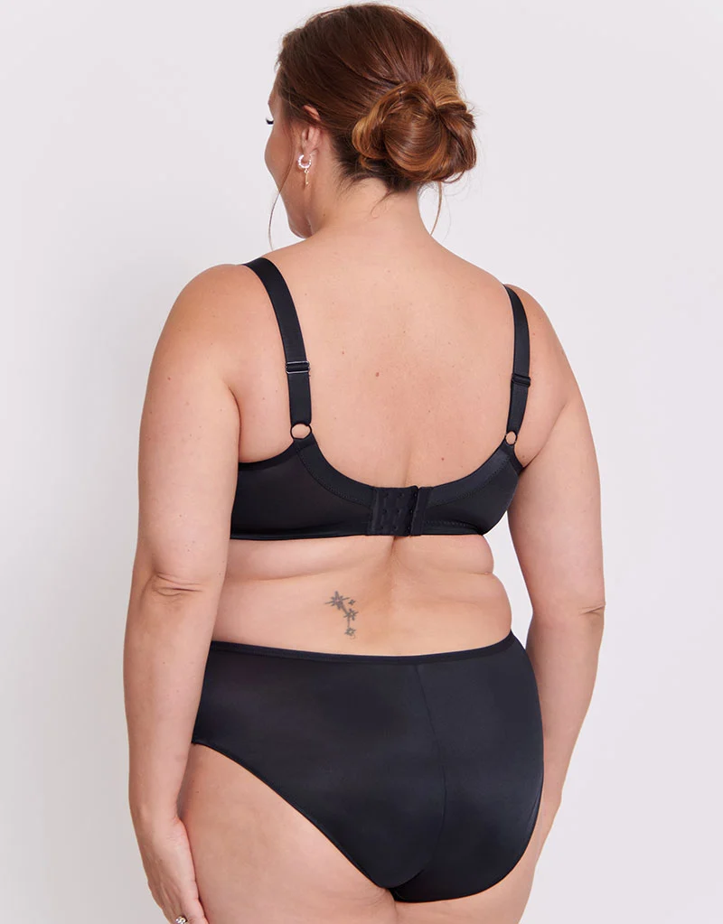 Adella Hera Full Plunge Bra Black