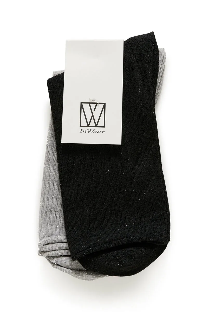 Chaussettes courtes scintillantes Cozy