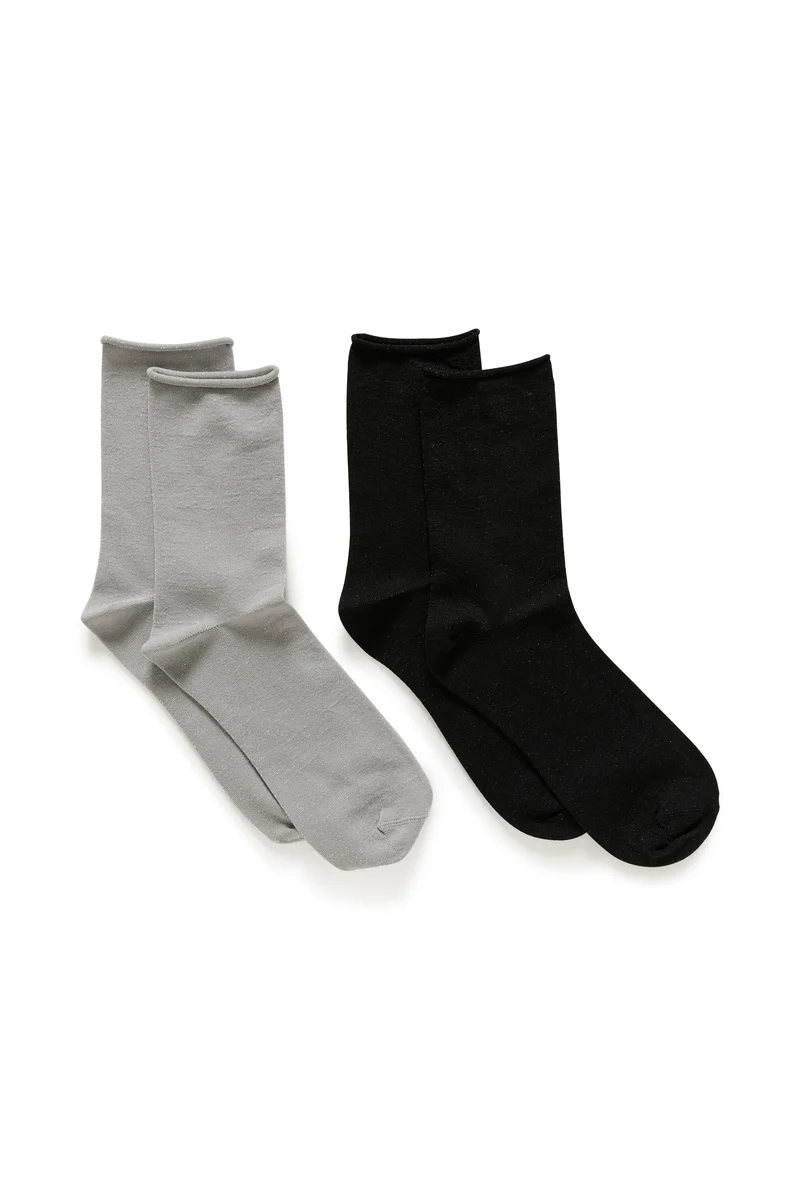 Chaussettes courtes scintillantes Cozy