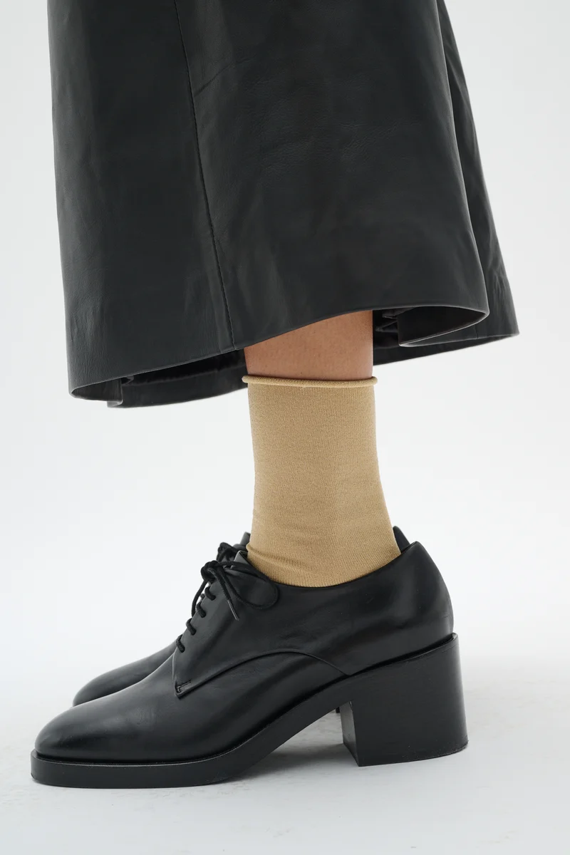 Chaussettes courtes scintillantes Cozy