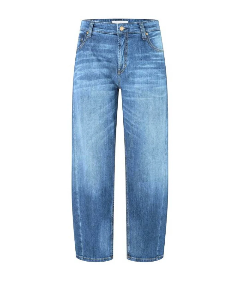 Jeans court Oria à jambe ballon