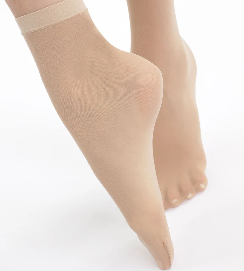 Lot de 4 socquettes capri EcoDIM semi-opaques 30D