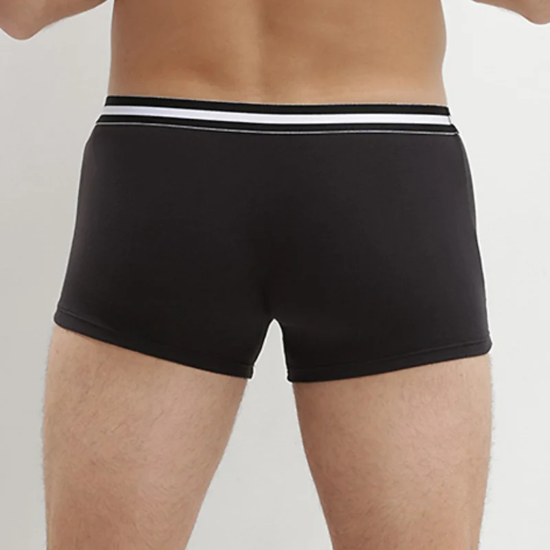 Lot de 4 boxers noirs ECODIM Coton