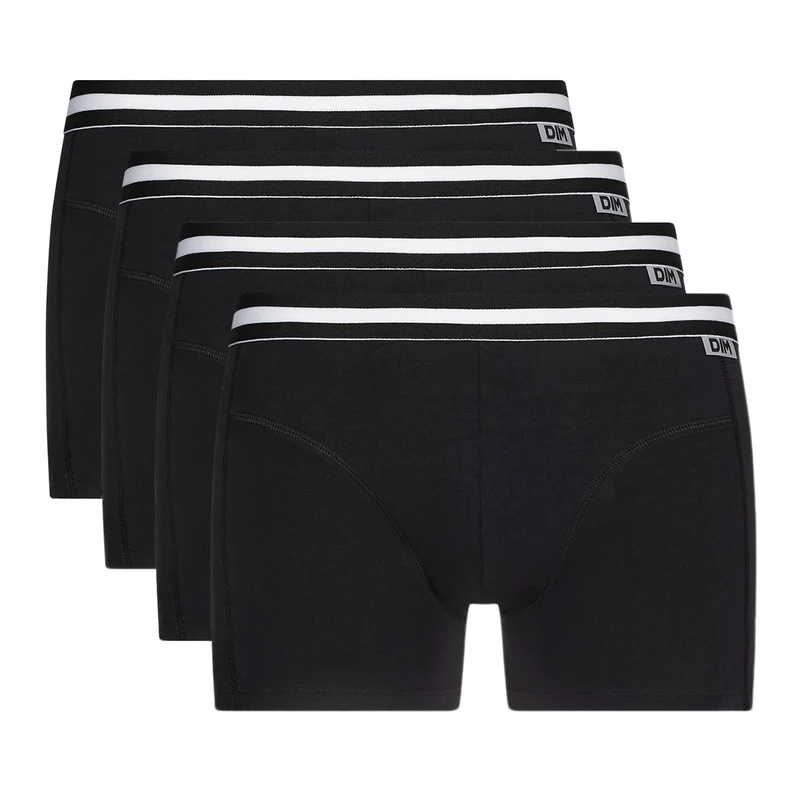 Lot de 4 boxers noirs ECODIM Coton
