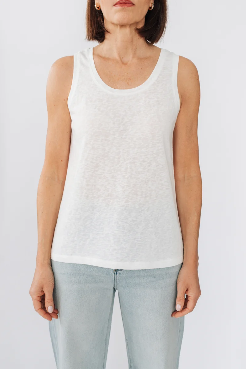 Camisole Rio effet lin - Avec Style Studio