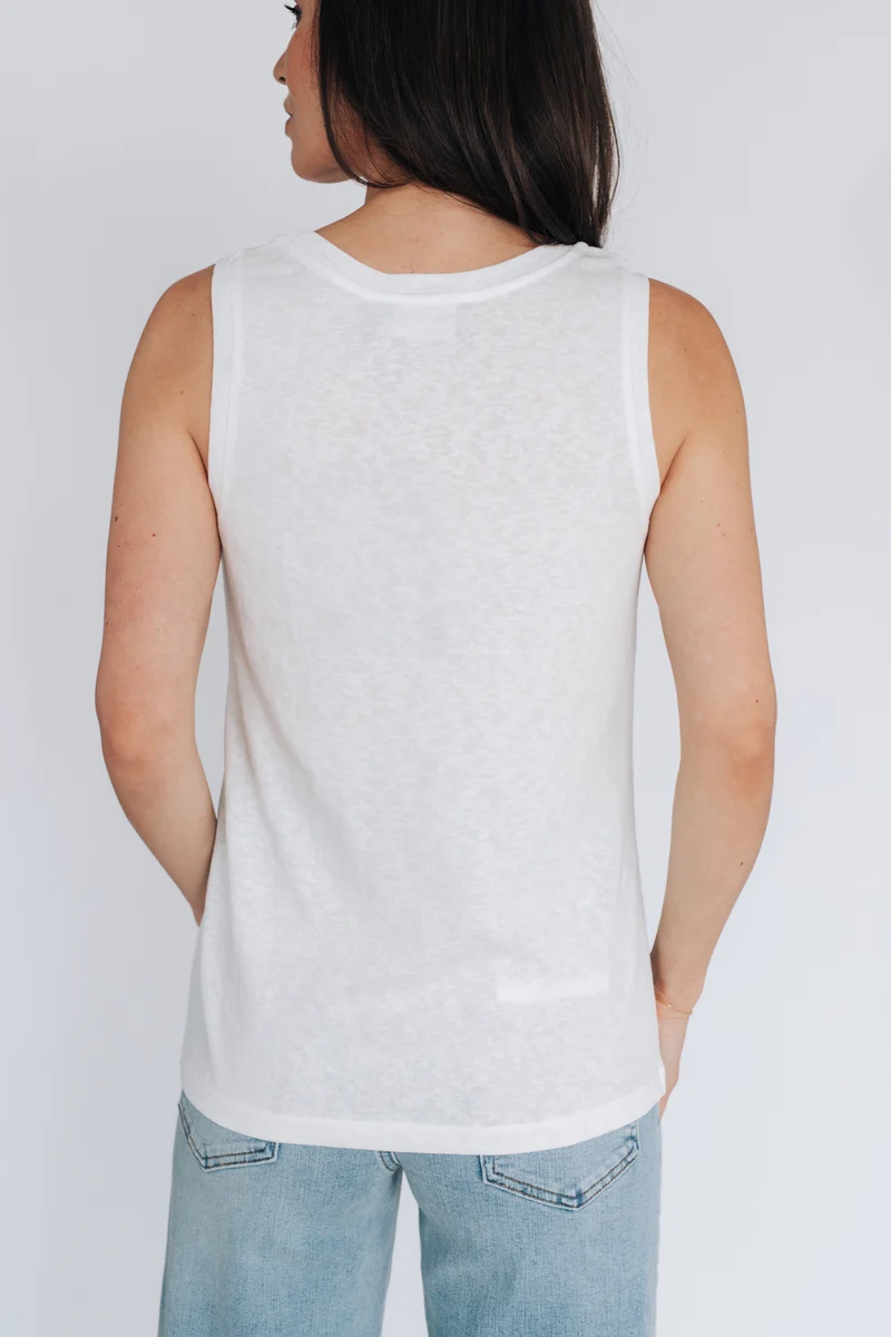 Camisole Rio effet lin - Avec Style Studio