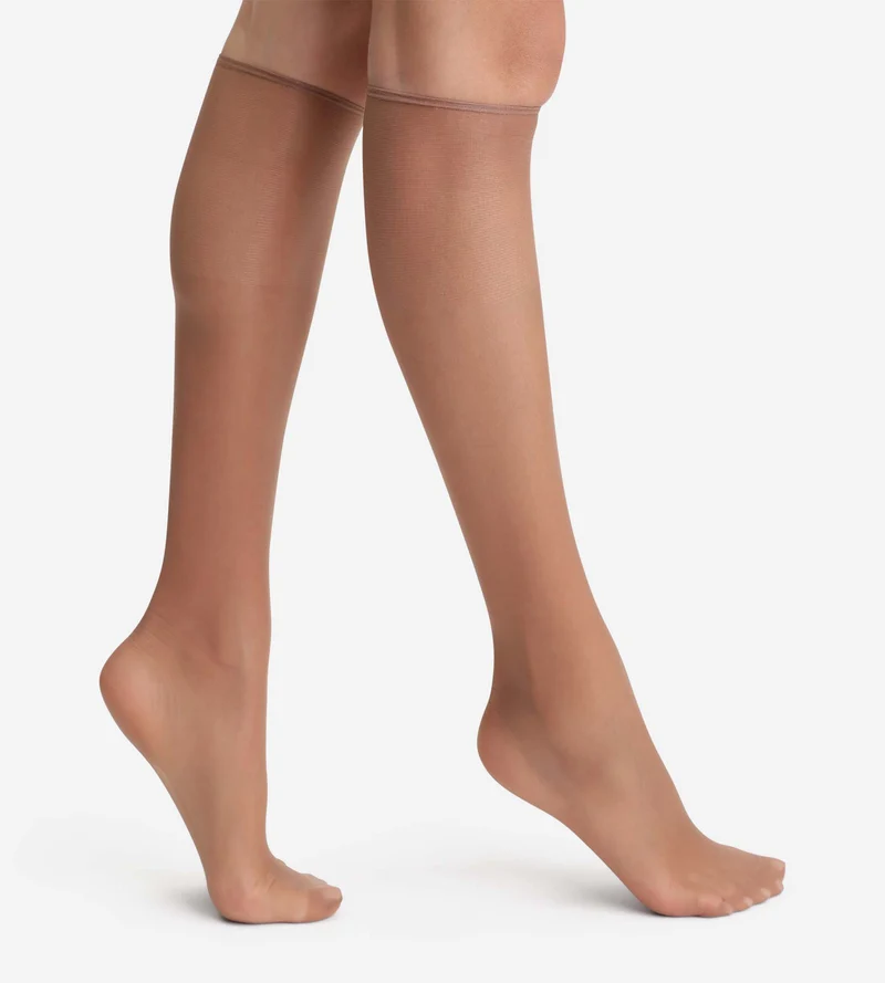 Lot de 2 mi-bas gazelle Sublim Voile Brillant 15D