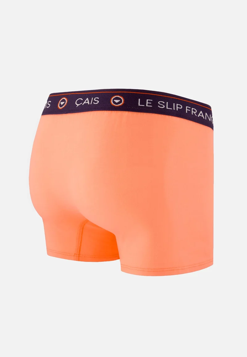 Boxer rose en coton - Redoutable Rose Pêche