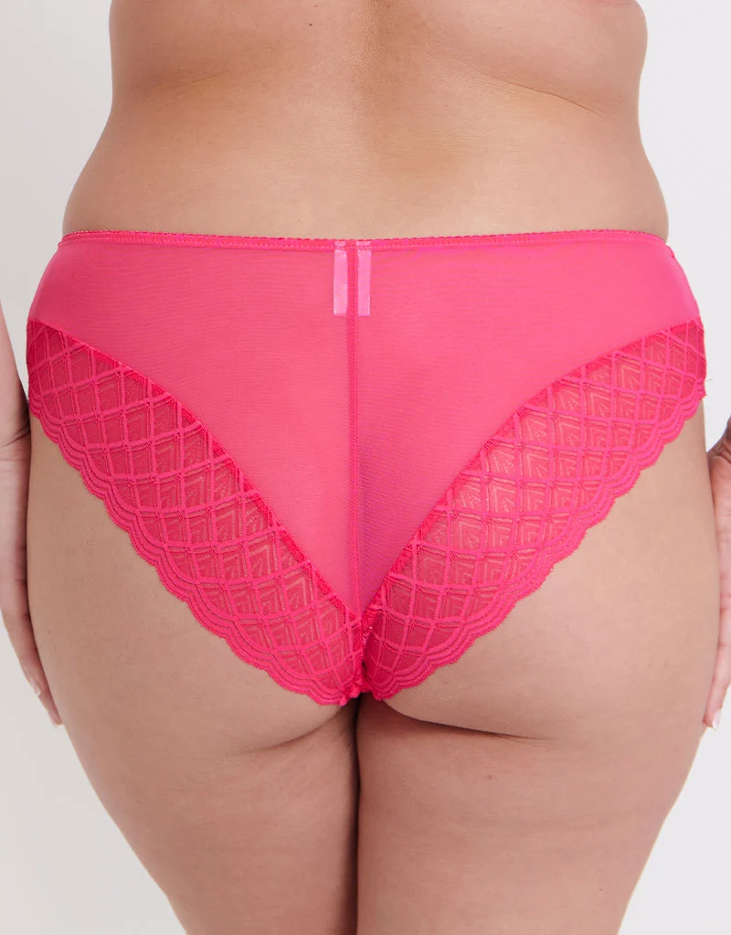 Flirtelle Viola Geo Brazilian Brief Pink