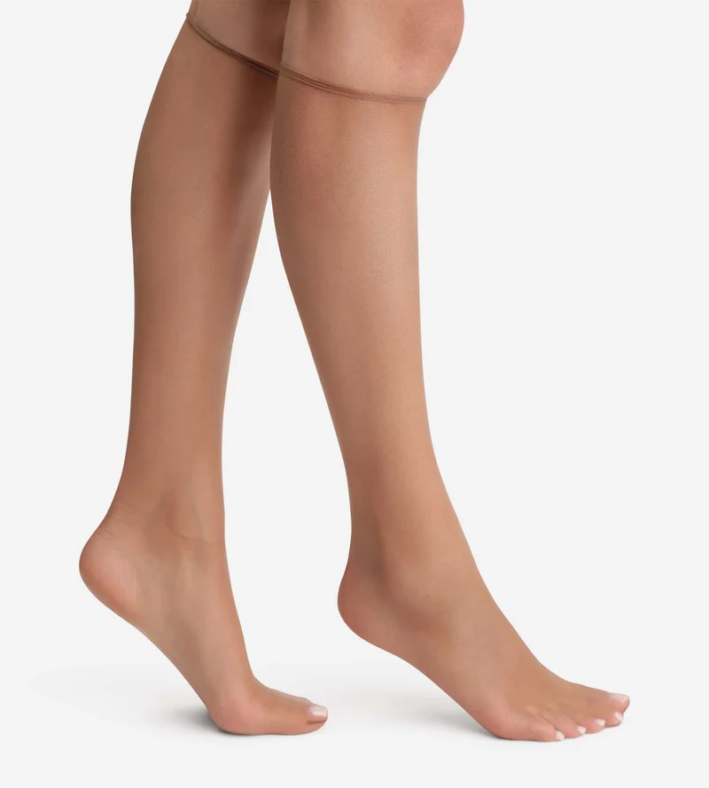 Mi-bas terracotta Teint de Soleil effet bronzé naturel 17D