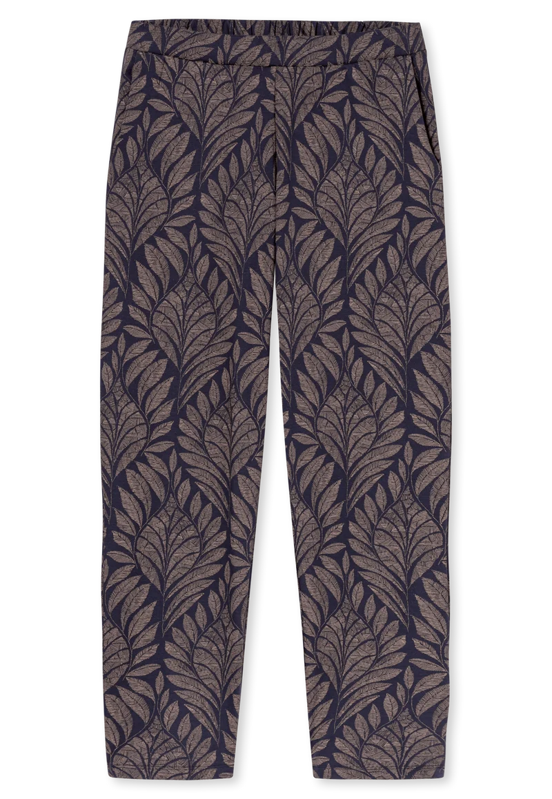 Pyjama Dunkelblau gemustert - INTERLOCK