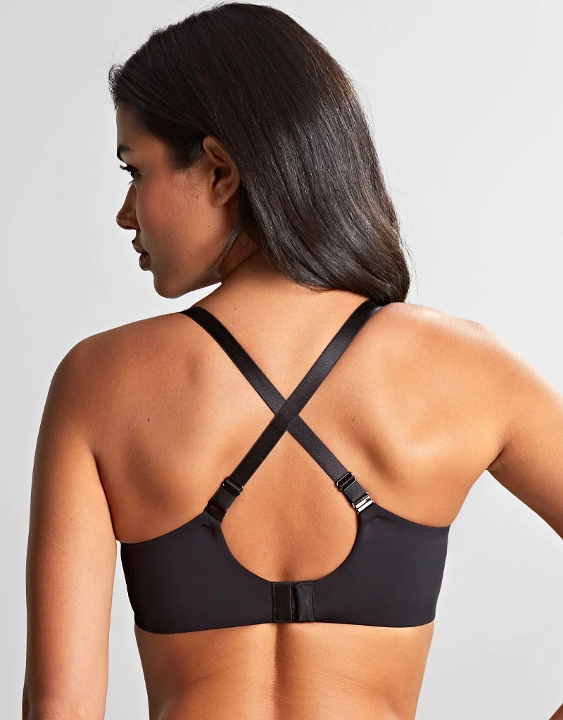 Panache 365 Moulded Plunge T-Shirt Bra Black