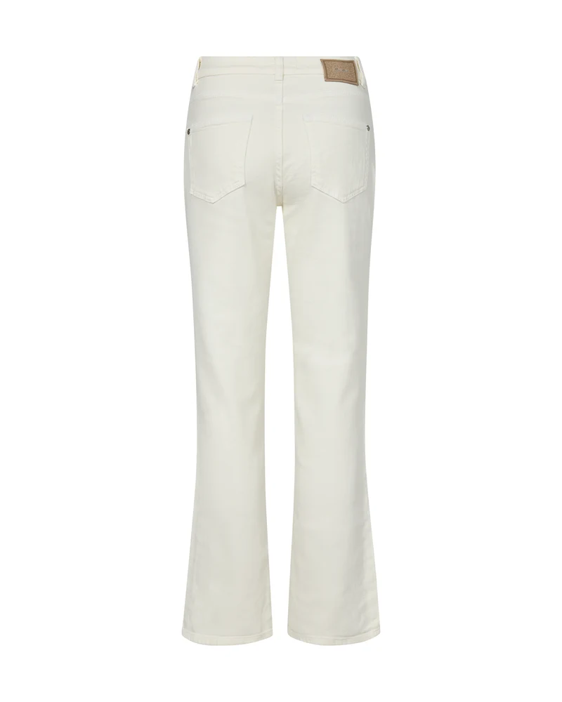Pantalon évasé à taille haute - écru - Cecilia Magic