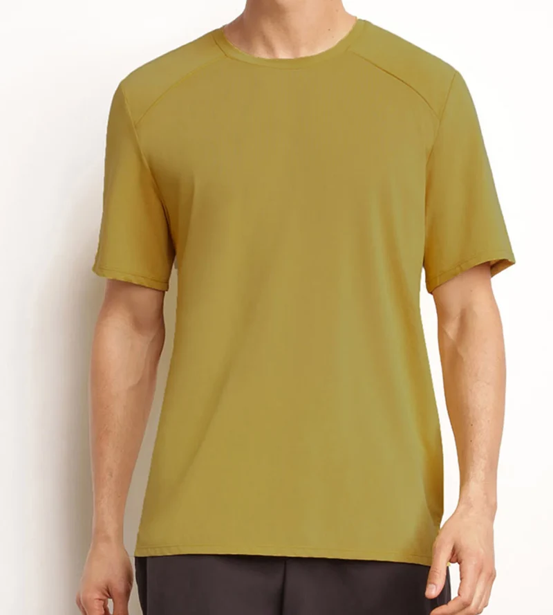 T-shirt de sport homme en matière aérée Olive Dim Move