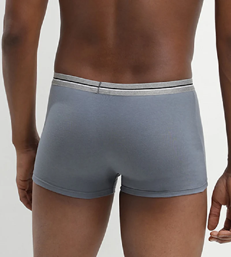 Lot de 3 boxers Homme Ultra Resist Coton Stretch Gris Acier Noir