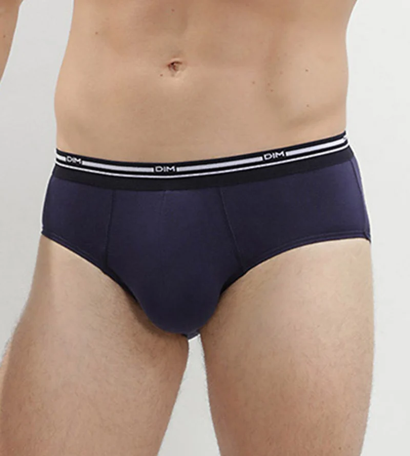Lot de 3 slips rouge et bleu pour homme Classic Colors