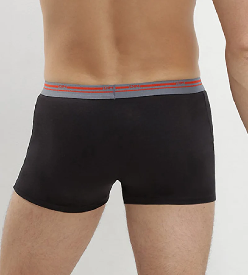 Lot de 3 boxers coton stretch Noir pour homme Daily Colors