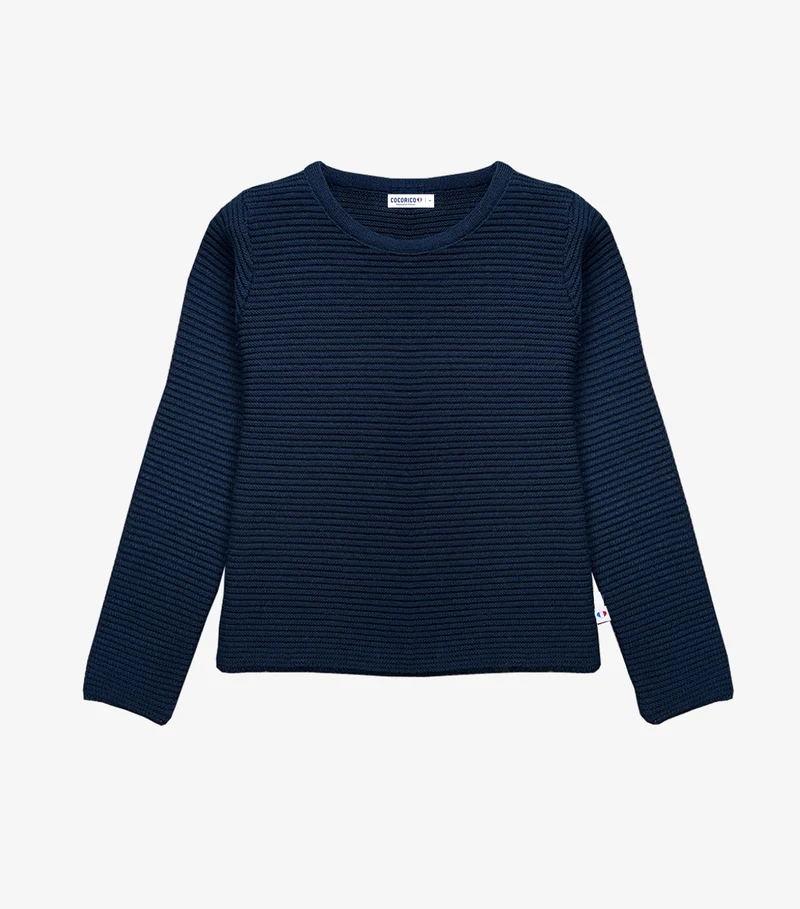 Pull Femme Laine Marine - Melody